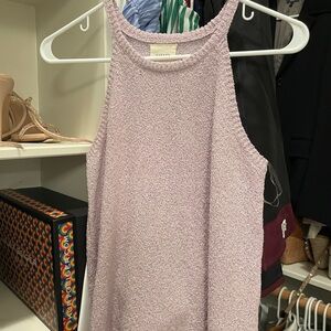 Women's Pink Sleeveless Top